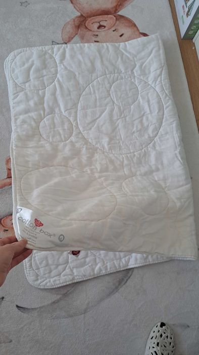 Завивка за бебешко легло, Cottonbox, 95x145 см, 100% памук