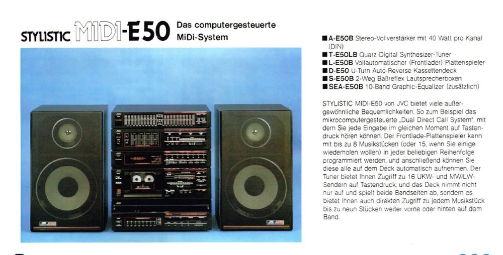 VICTOR D-E50 кассетная дека