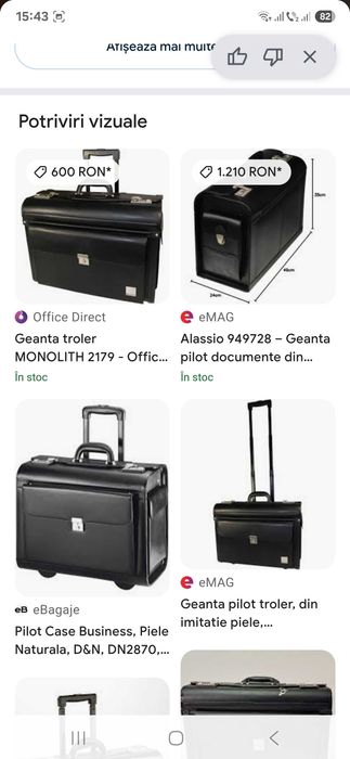 Troler/geanta NOU nefolosit la jumătate de pret adus din Germania ideal cadou
