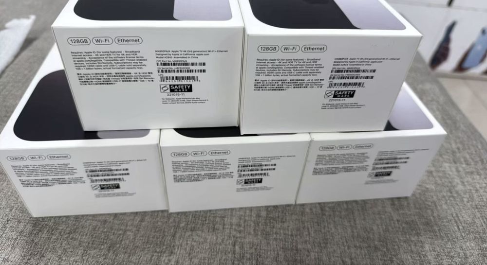 Apple TV 4K 128GB (3rd Gen) Ethernet — Новый