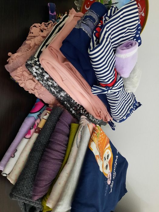 Детские вещи пакетами