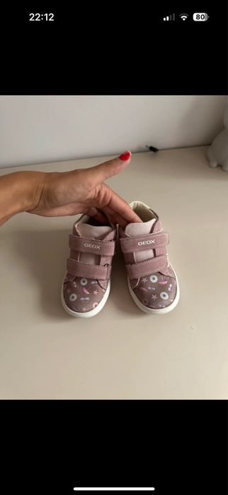 Pantofi piele naturala Geox, marimea 25
