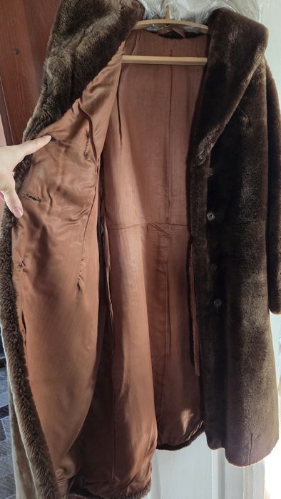 Мутоновая шуба (короткая)