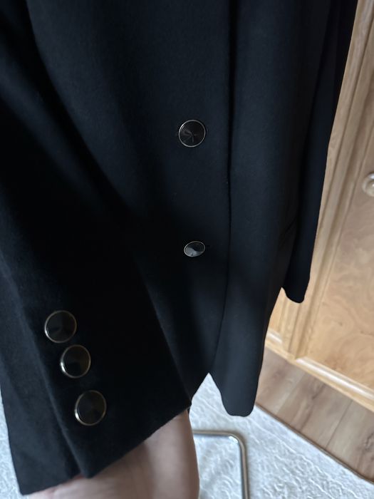 Vand sacou negru lana virgina si casmir M