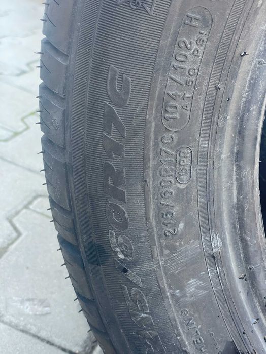 4x 215 60 17c Michelin Agilis