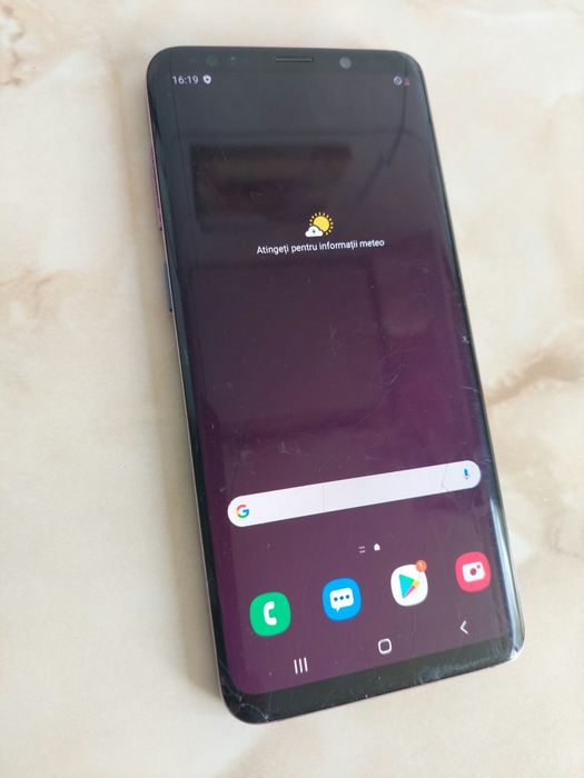 [S9+] Vând Samsung Galaxy S9 Plus [perfect funcțional] [sticla fisurată] //poze reale