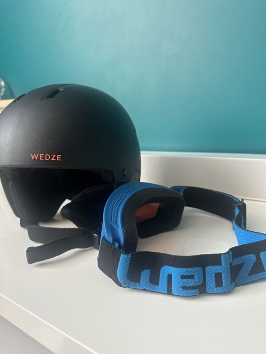 Casca de ski si ochelari wed’ze