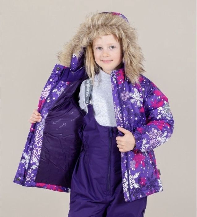 Huppa фин. костюм зима девочка 116 р