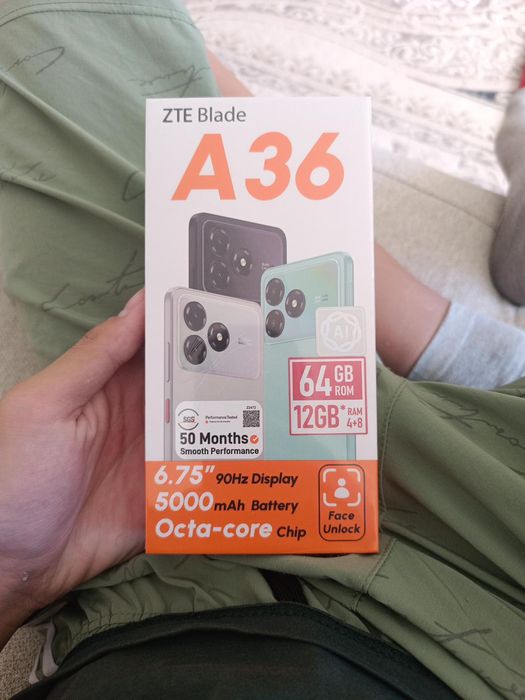 Телефон ZTE BLADE A36