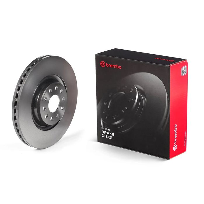Передний тормозной диск Brembo (Италия) для Skoda Kodiaq Гарантия!
