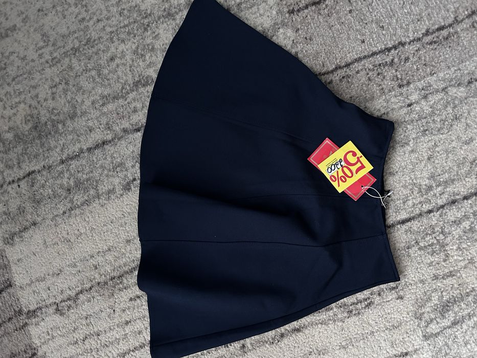 Юбка синяя школьнач