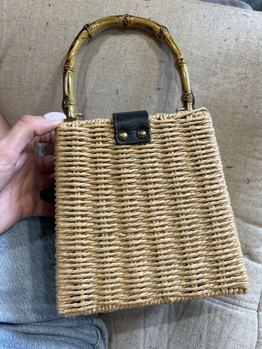 Плетена малка чанта