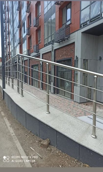 Перила из нержавеющей