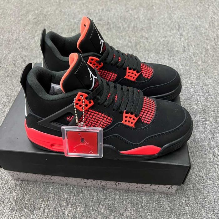 Air Jordan 4 Red Thunder 36-46 [Verificare Colet]