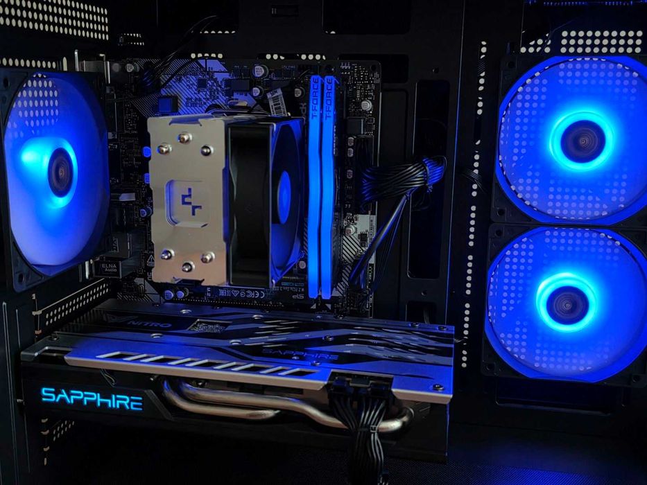 Нов | Ryzen 5500 | RX 580 | 16 GB RAM | NVMe | Геймърски
