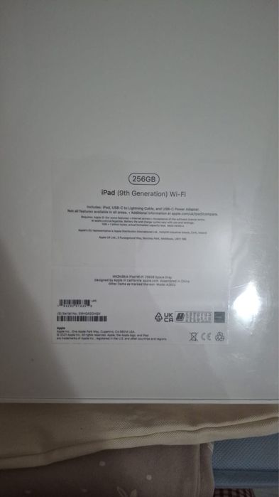 Продам новый iPad 9th generation 256GB