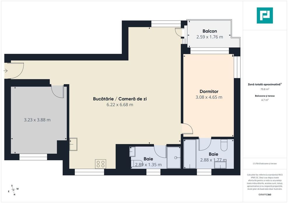 Green Vista | Apartament premium cu 3 camere