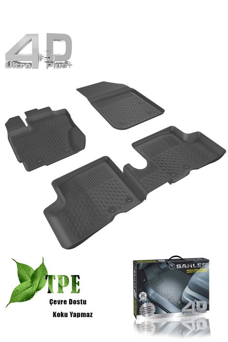 НОВО !!! Стелки гумени за Дачия Дъстър 4х4 2010 - 2013 / DUSTER SAHLER