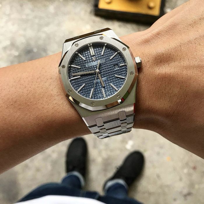audemars piguet blue dial 41,mm