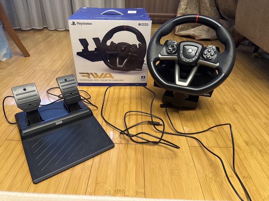 Игровой руль Hori Racing Wheel Apex (RWA) 2024