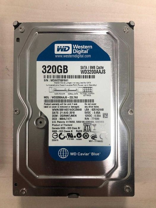Диски HDD 2.5" и 3.5" SATA