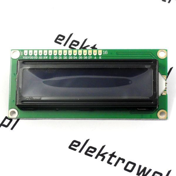 LCD Дисплей 1602 16x2 син HD44780