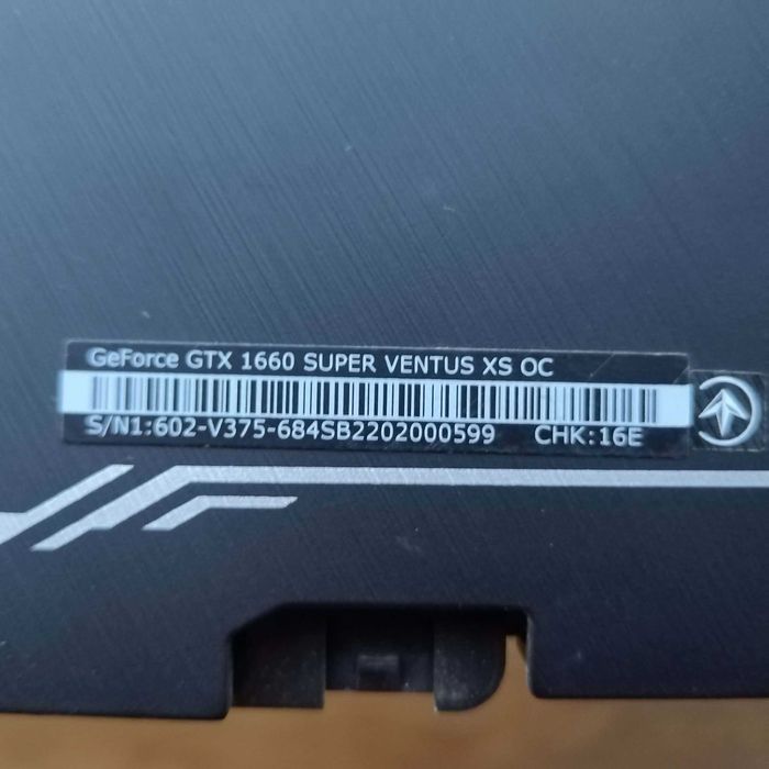 видеокарта rtx 1660 super msi ventus