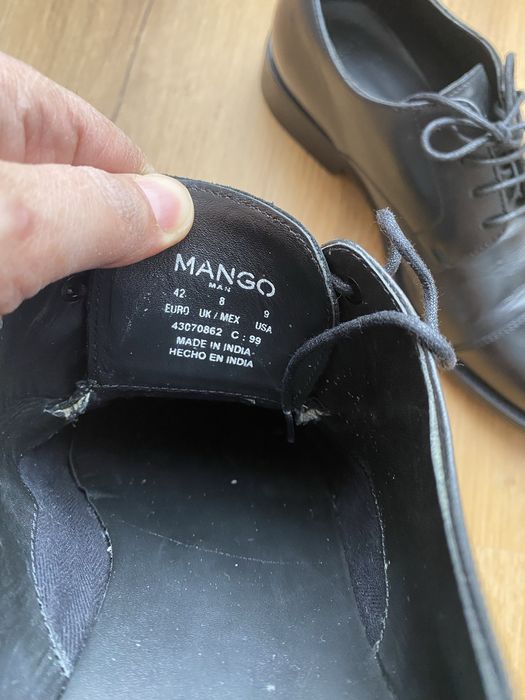 Мужские туфли MANGO