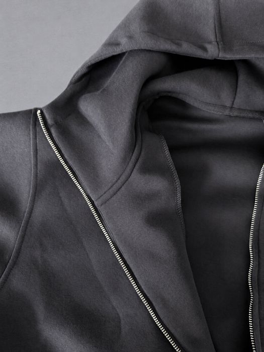 Zip hoodie oversize
