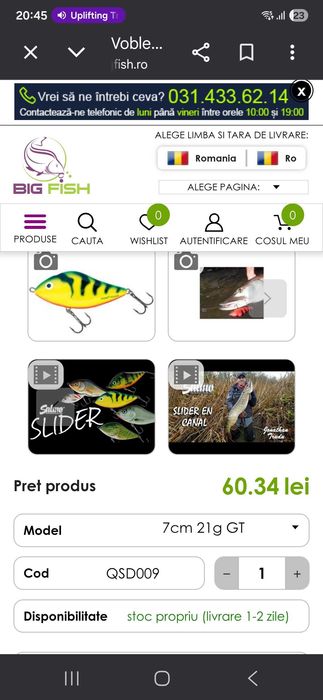Salmo Slider 7 cm