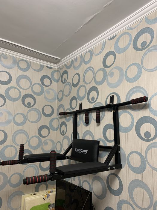 Турник 3в1 , черный