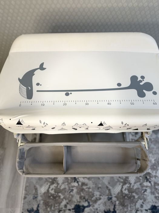 Пеленальный  купалный ванночка с термометром