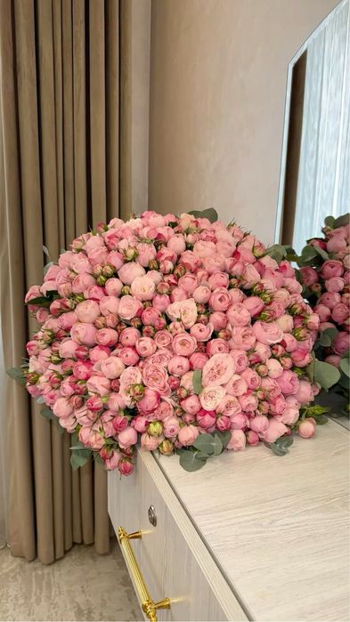 Свежие большые букеты