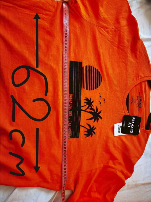 Тениска мъже XXL оранжева