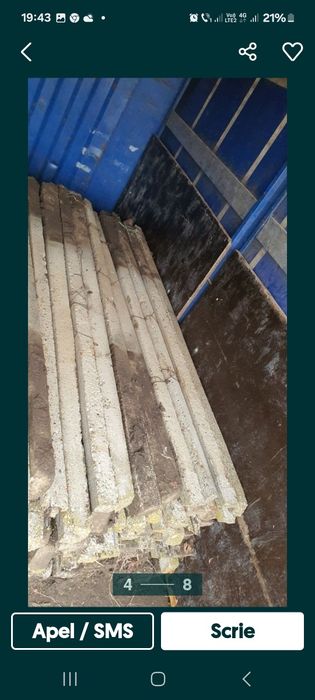 Motanu vinde stâlpi (șpalieri]