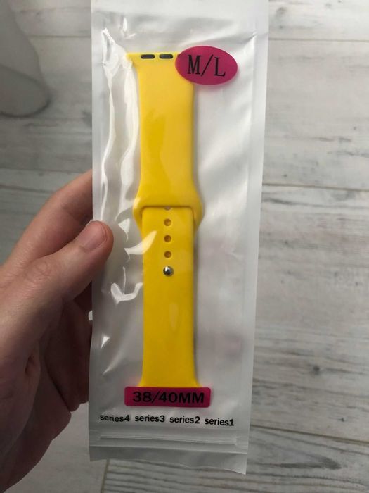 Curele Apple Watch - LICHIDARE STOC ! Culori gri, galben, portocaliu