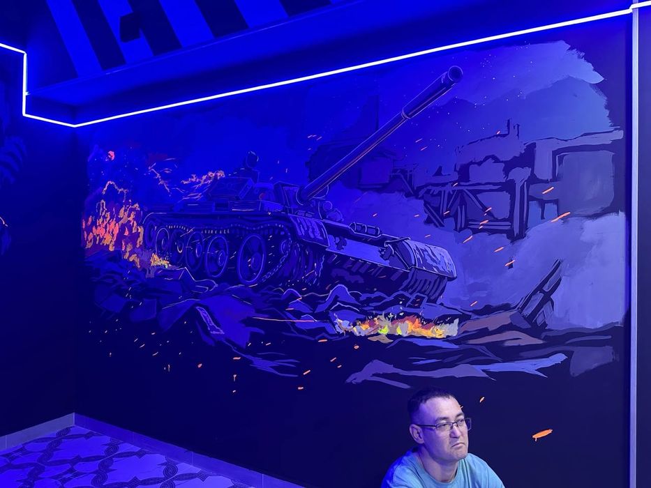 Devor rasim dizayn / game klub, boxcha, kafe,/ Toshkent