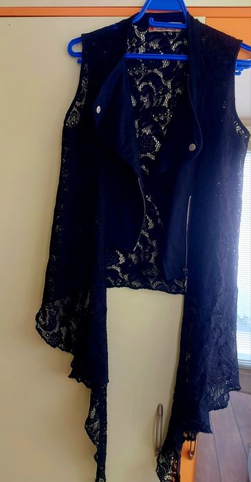 Стил Фетиш елек с дантела