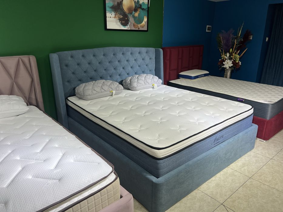 Мягкая кровать. От производителя Nur Matras Компания. Кровать матрасы