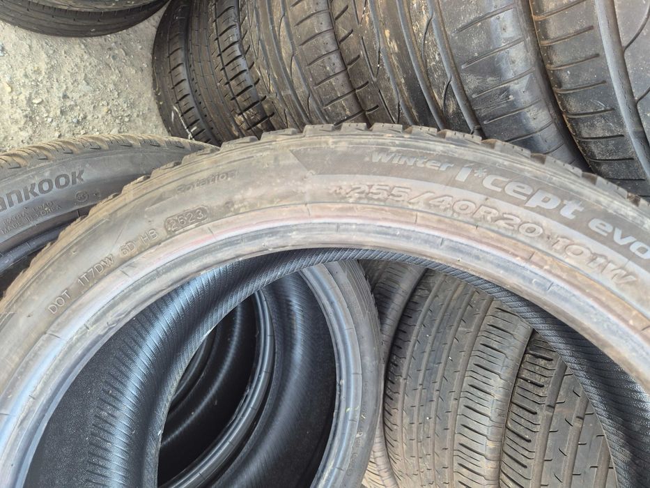 4 Anvelope M+S - 255/40/20 - HANKOOK - CA UNELE NOI - DOT 2023 !