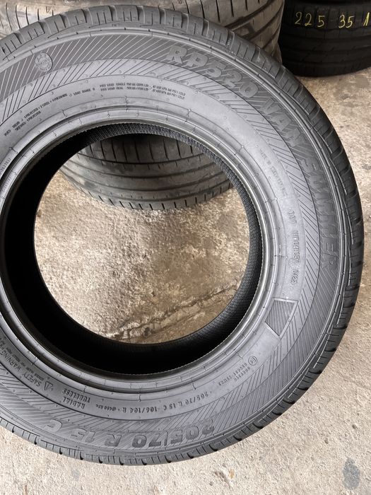 2 anvelope vara ca NOI 205/70/15 C , Platin , DOT 2022 , 9 mm