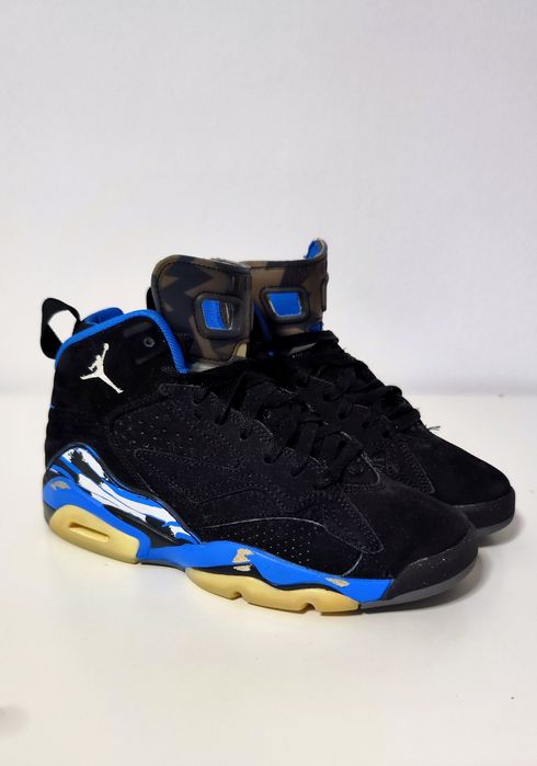 Adidasi Nike Air Jordan MVP Black Royal Blue, Marimea 39, Originali