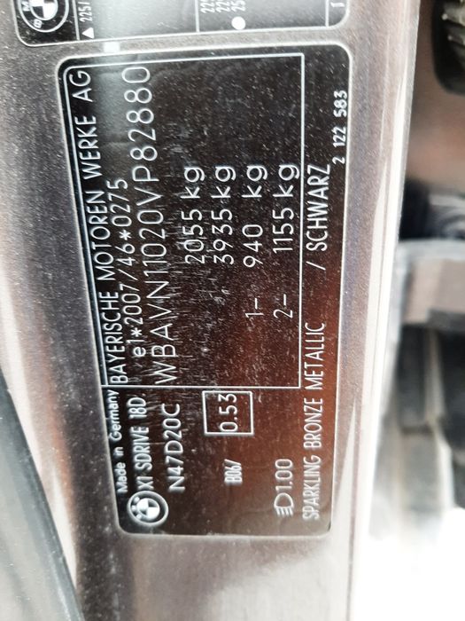 Aripa stanga dreapta bmw x1 e84