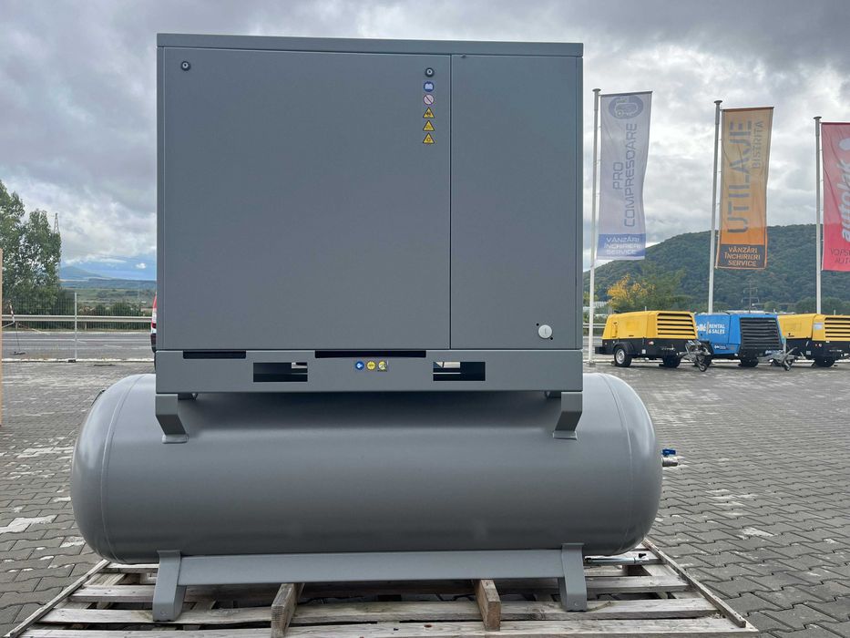 Compresor de aer NOU cu surub - Power System G-TEC 15 Kw-13 Bar, 500 L