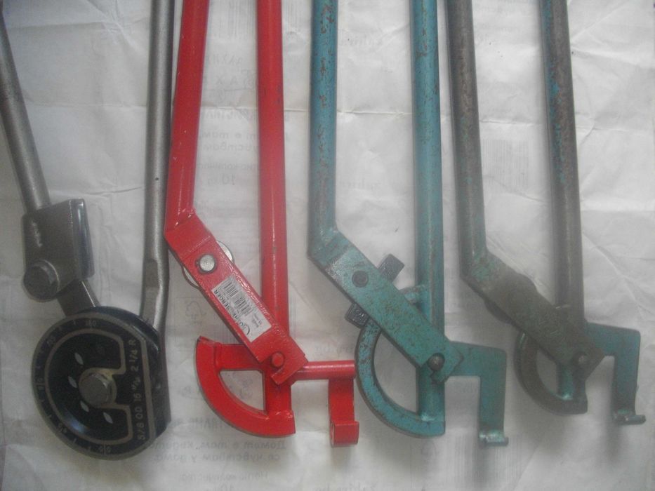 15мм/16мм-Тръбогиб Масивен Уред За Огъване Метални Тръби Дебелостенни