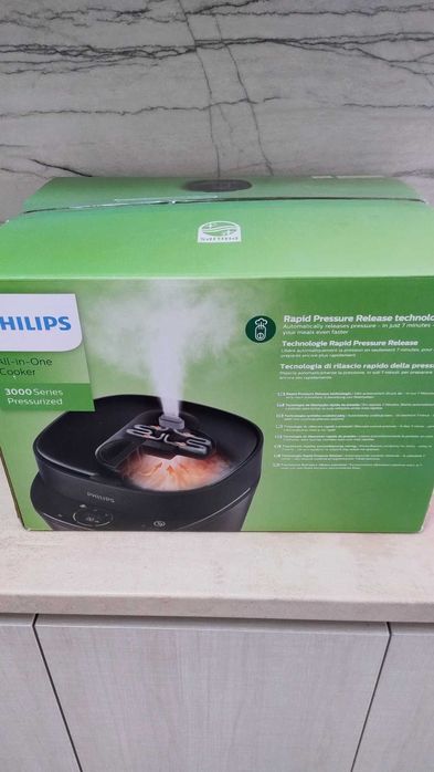 Мултикукър Philips HD2151/40 All-in-One с готвене под налягане