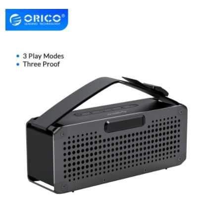 Оригинальная Блютуз - колонка - ORICO - металл- гарантия - доставка