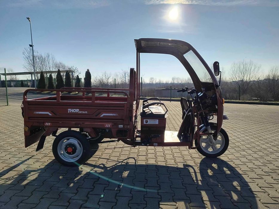 Triciclu electric 1200W- fara permis Thor StarPlusVisiniu nou  Agramix