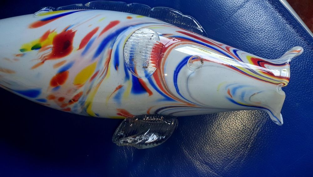 Vază din sticlă de murano 45 cm