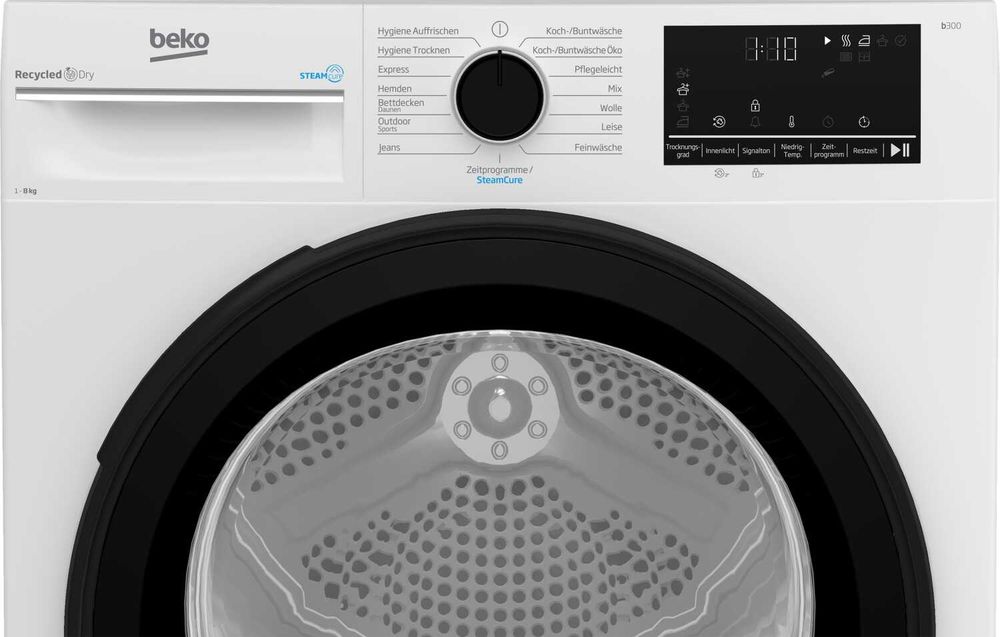 Сушилня с термопомпа BEKO B3TO82C9W 8кг.